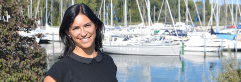 Fabienne Lanfranchi votre experte des croisières The Yacht Experience 